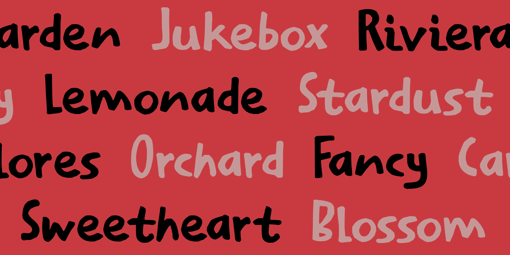 Sarnie Regular Font Poster #3