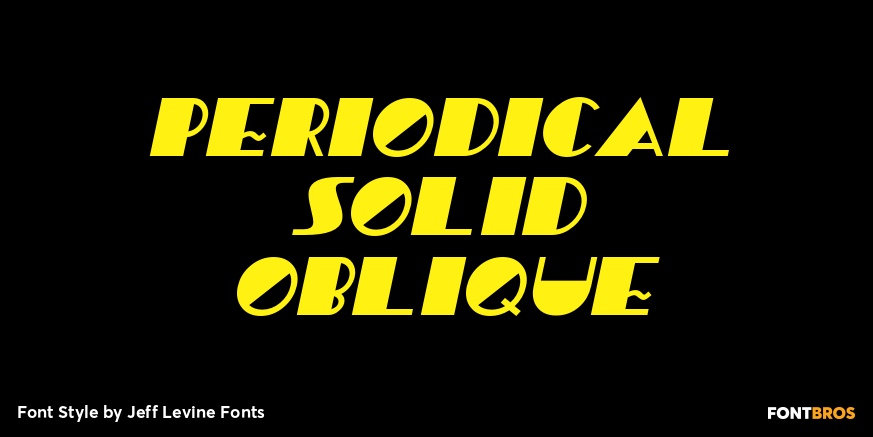 Periodical Solid Oblique Thumbnail #1