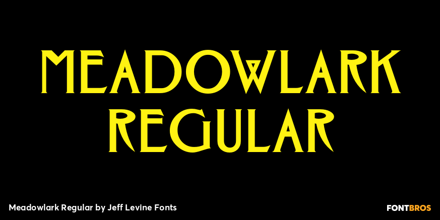 Meadowlark Regular Thumbnail #1