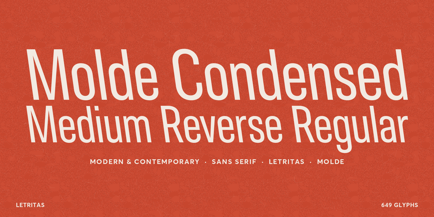 Molde Condensed Medium Reverse Regular Thumbnail #1