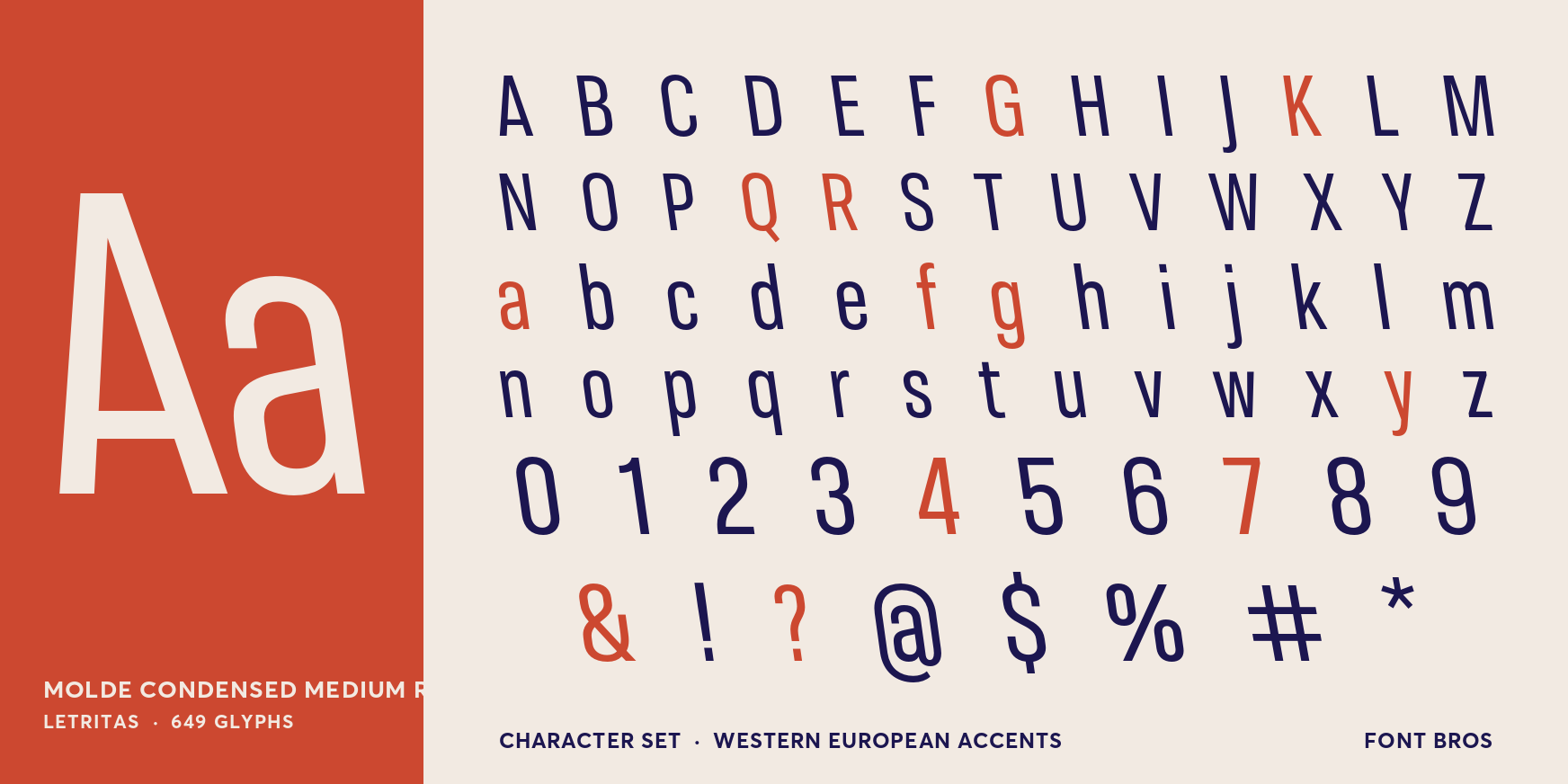 Molde Condensed Medium Reverse Regular Thumbnail #4