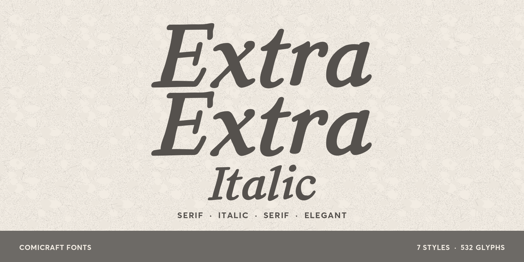 Extra Extra Italic Thumbnail #1