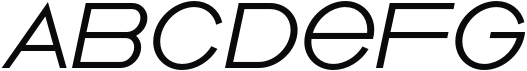 Ano Regular Wide Italic Sample