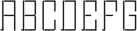 Bomburst Extra Condensed Thin Sample
