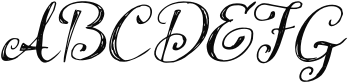 Ambleside Italic Sample