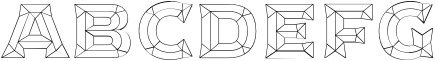 Cristal Big Outline Sample