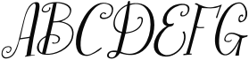 Spinnenkop Italic Sample