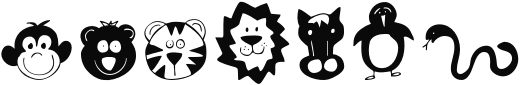 The Justine Collection Just Animals Sample