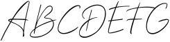 Allison Script Regular Sample
