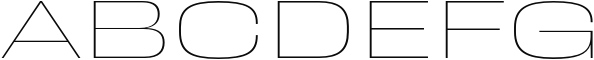 Resolve Sans UltralightExt Sample