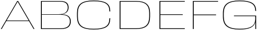 Resolve Sans UltralightWd Sample
