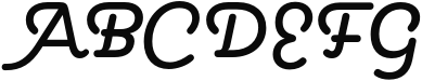Pauline Script Medium Sample