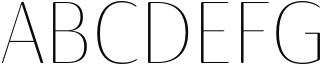 Ainslie Contrast Condensed Thin Sample