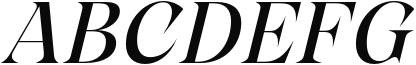 Grand Cru Regular M Italic Sample
