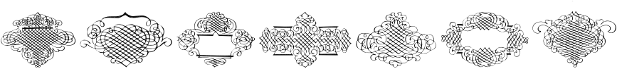 Calligraphia Latina 1 Sample