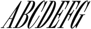 Lyric Tenor Italic Sample