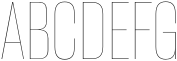 Resolve Sans Cyrillic Thin Cn Sample