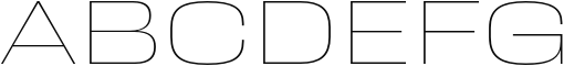 Resolve Sans Cyrillic UltraLight Wd Sample