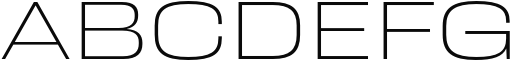 Resolve Sans Cyrillic ExtraLight Wd Sample