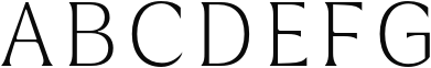 Griggs Serif - ThinGrSs01 Sample