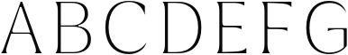 Griggs Serif - ThinSs02 Sample