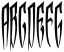 Towne Monograms Uptowne Sample