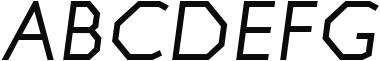 Jillican Regular Italic Sample