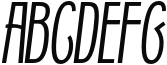 Telemachus Light Italic Sample