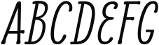 Alasassy Italic Sample