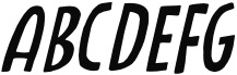 Kitsune Spirit Italic Sample